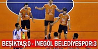 Beşiktaş: 0 - İnegöl Belediyespor: 3