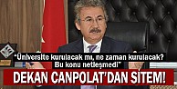 Dekan Canpolat'dan Sitem!