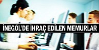 İnegöl'de ihraç edilen memurlar