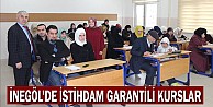 İnegöl'de İstihdam garantili kurslar