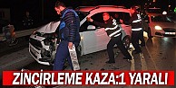 İnegöl'de Zincirleme Trafik Kazası: 1 Yaralı