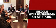 İnegöl'e hayırseverlerden bir okul daha