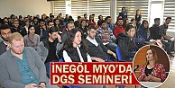 İnegöl MYO' da DGS semineri