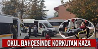 Okul Bahçesinde Korkutan Kaza