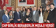 CHP birlik beraberlik mesajı verdi!