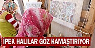 İpek halılar göz kamaştırıyor