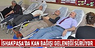 İshakpaşa'da Kan Bağışı Geleneği Sürüyor