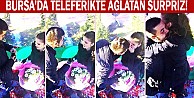 Teleferikte evlilik teklifi