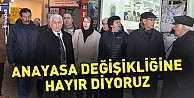 Demir, “Anayasa Değişikliği'ne hayır diyoruz”