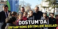 Dostum’da Oryantring Eğitimleri Başladı