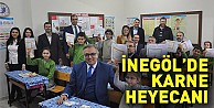 İnegöl'de Karne Heyecanı