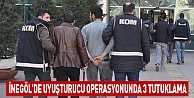 İnegöl'deki Uyuşturucu Operasyonunda 3 Tutuklama