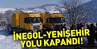 İnegöl-Yenişehir Yolu Kapandı