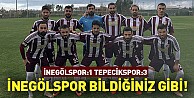 İnegölspor:1-Tepecikspor:3