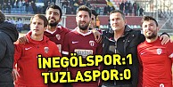 İnegölspor:1-Tuzlaspor:0