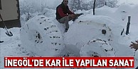 Kar ile Yapılan Sanat