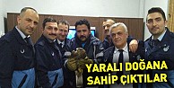 Yaralı doğana sahip çıktılar