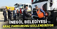 İnegöl Belediyesi Araç Parkurunu Güçlendiriyor