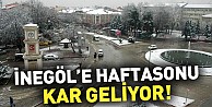 İnegöl'e hafta sonu kar geliyor!