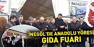 İnegöl’de Anadolu Yöresi Gıda Fuarı