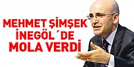 Mehmet Şimşek İnegöl'de Mola Verdi