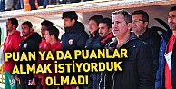 Puan ya da puanlar almak istiyorduk olmadı