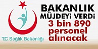 Sağlık Bakanlığı 3 bin 890 personel alacak