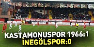 Kastamonuspor 1966 1 - İnegölspor 0