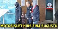 Motosiklet hırsızına suçüstü