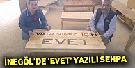 'Evet' Yazılı Sehpa