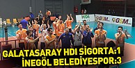 Galatasaray HDI Sigorta:1 İnegöl Belediyespor:3