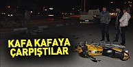 Kafa kafaya çarpıştılar