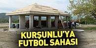 Kurşunlu’ya futbol sahası