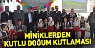 Miniklerden Kutlu Doğum kutlaması