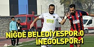 Niğde Belediyespor: 0 - İnegölspor: 1