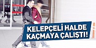 Polis havaya ateş ederek yakaladı