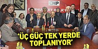 'Üç Güç Tek Yerde Toplanıyor'