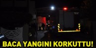 Baca yangını korkuttu