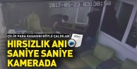 İnegöl'de Pes Dedirten Hırsızlık Anı Kamerada