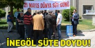 İnegöl Süte Doydu