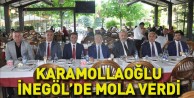 Karamollaoğlu İnegöl'de Mola Verdi