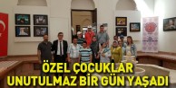 Özel çocuklar unutulmaz bir gün yaşadı