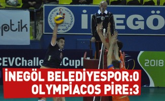 İnegöl Belediyespor:0 - Olympiacos Pire:3