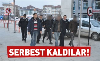 Serbest kaldılar!