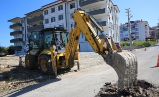 Yeni binaların altyapı ihtiyaçları karşılanıyor