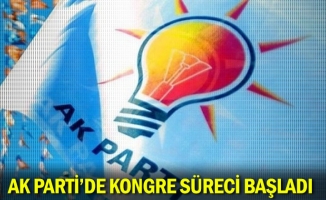 AK Parti'de kongre süreci başladı