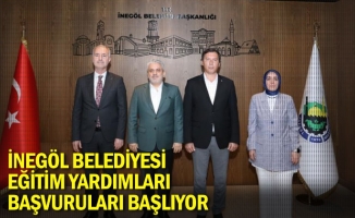 İnegöl Belediyesi Eğitim Yardımları Başvuruları Başlıyor