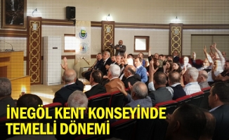 İnegöl Kent Konseyinde Temelli Dönemi