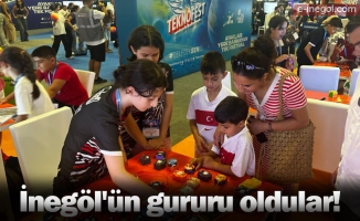 İnegöl'ün gururu oldular!