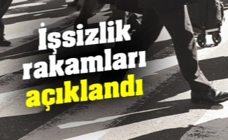 İşsizlik rakamları açıklandı